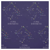 Sternbild Coma Berenices Stoff (Muster)