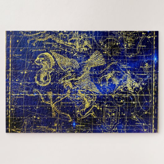 Sternbild Delfin Puzzle (Horizontal)