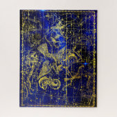 Sternbild Delfin Puzzle (Vertikal)