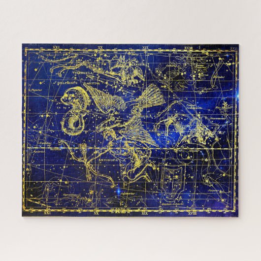 Sternbild Delfin Puzzle (Horizontal)