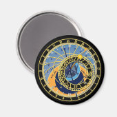 Sternbild der Sternenkonstellation der Astronomie Magnet (Vorderseite/Rückseite)