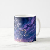 Sternbild des Tapferen Rosses Kaffeetasse (VorderseiteRechts)