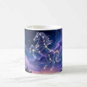 Sternbild des Tapferen Rosses Kaffeetasse