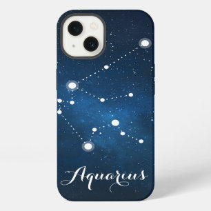 Sternbild des Wassermann-Zodiakzeichens iPhone 13 Hülle
