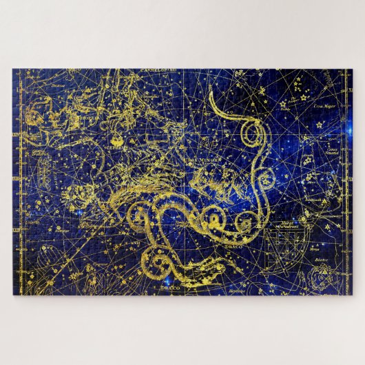Sternbild Draco Puzzle (Horizontal)