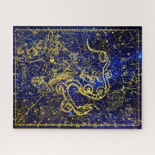Sternbild Draco Puzzle (Horizontal)