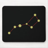 Sternbild Grosser Wagen constellation big dipper Mousepad (Vorne)
