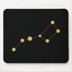 Sternbild Grosser Wagen constellation big dipper Mousepad