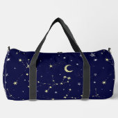 Sternbild Himmelsblau Duffle Bag (Vorderseite)