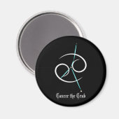 Sternbild Krebs Magnet (Vorderseite/Rückseite)