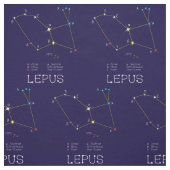 Sternbild Lepus oder Kaninchen Stoff (Muster)