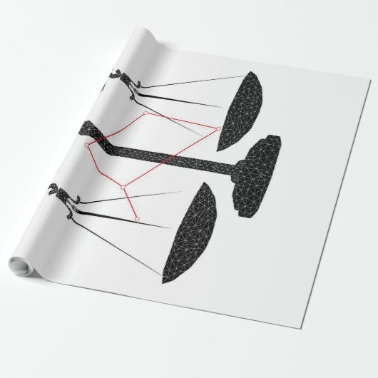 Sternbild Libra | NIEDLICHE GEBURTSTAG Geschenkpapier (Ungerollt)