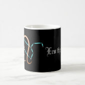 Sternbild Löwe Kaffeetasse (Mittel)