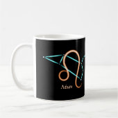 Sternbild Löwe Kaffeetasse (Links)