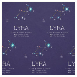 Sternbild Lyra Stoff