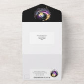 Sternbild Mondfinsternis All In One Einladung (Außenbereich)