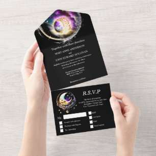 Sternbild Mondfinsternis All In One Einladung