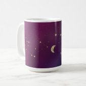 Sternbild Ombré Galaxy  Kaffeetasse (Vorderseite Links)