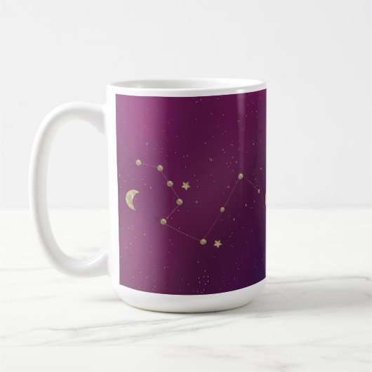 Sternbild Ombré Galaxy  Kaffeetasse (Links)