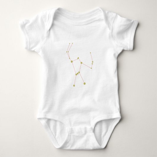 Sternbild Orion constellation Baby Strampler (Vorderseite)