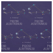 Sternbild Piscis Austrinus Stoff (Muster)