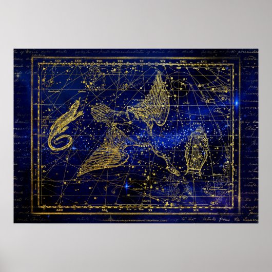 Sternbild Poster (Vorne)