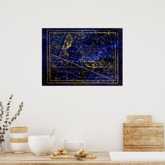 Sternbild-Poster Poster (Küche)