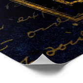 Sternbild-Poster Poster (Ecke)