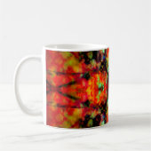 Sternbild Rotes Kaleidoskop Kaffeetasse (Links)