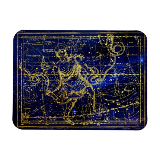 Sternbild Schlange Magnet (Horizontal)