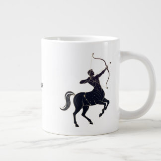 Sternbild Schütze Linienkunst – Kosmischer Tierkre Jumbo-Tasse