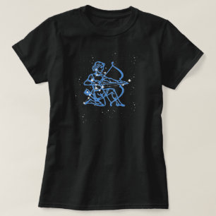 Sternbild Schütze & Tierkreiszeichen mit Sternen T-Shirt