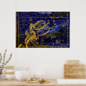 Sternbild Skorpion Poster (Küche)