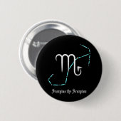 Sternbild Skorpion-Taste Button (Vorne & Hinten)