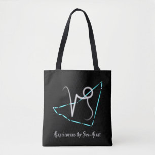 Sternbild Steinbock Tragetasche Tasche