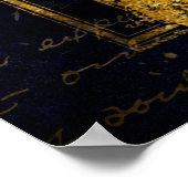 Sternbild-Sternbild Poster (Ecke)