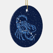 Sternbild & Sternzeichen mit Sternen Keramik Ornament (Rechts)