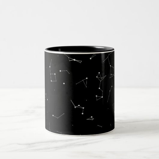 Sternbild-Tasse Zweifarbige Tasse (Mittel)