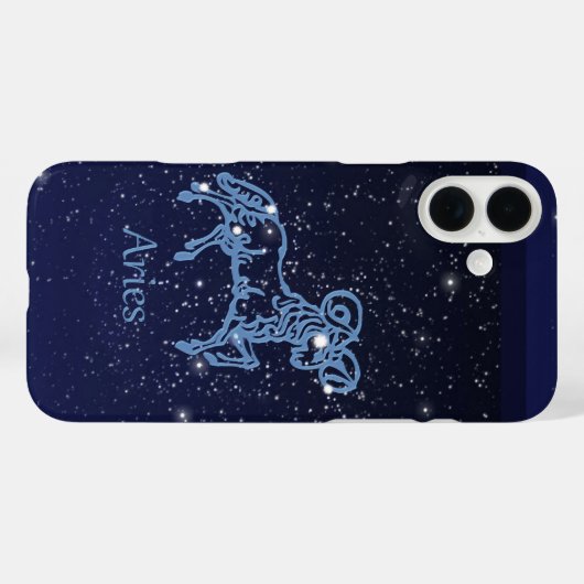 Sternbild und Sternzeichen Case-Mate iPhone Hülle (Rückseite (Horizontal))