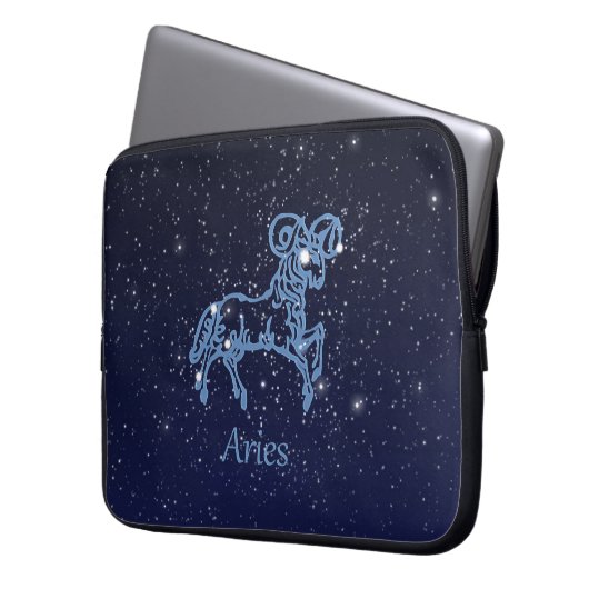 Sternbild und Sternzeichen Laptopschutzhülle (Vorderseite Links)