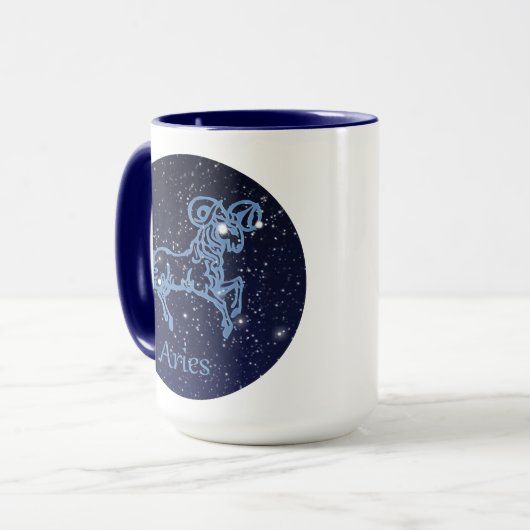 Sternbild und Sternzeichen Tasse (Vorderseite Links)