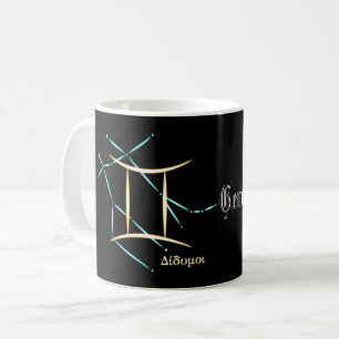 Sternbild Zwillinge Kaffeetasse