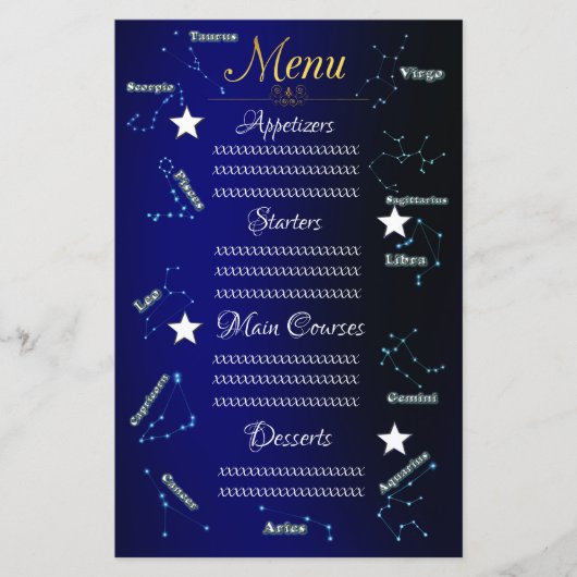 Sternbilder (Vorderseite)