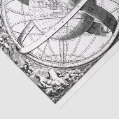 Sternbilder 22 Schwarz-weißes Gewebepapier Seidenpapier (Ausschnitt)