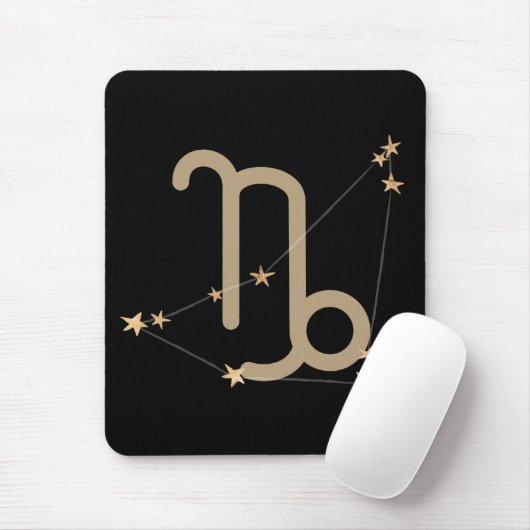 Sternbilder des Sternbildes des Capricorn Mousepad (Mit Mouse)