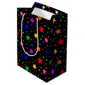 Sternbilder Mittlere Geschenktüte (Rückseite Schrägansicht)