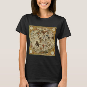 Sternbilder Nördlicher Himmel Vintage-Astronomie T-Shirt