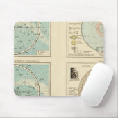 Sternbilder, Sonnensystem, Mond Mousepad (Mit Mouse)