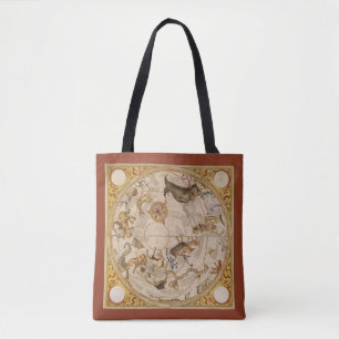 Sternbilder Südhimmel Vintage-Astronomie Tasche