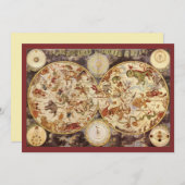 Sternbilder, Vintage Astronomie, Frederik de Wit (Vorne/Hinten)